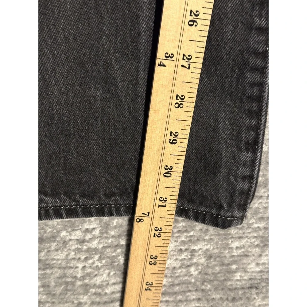Levi's Men's 501 Slim Flex Fit Black Charcoal Jeans 32x32